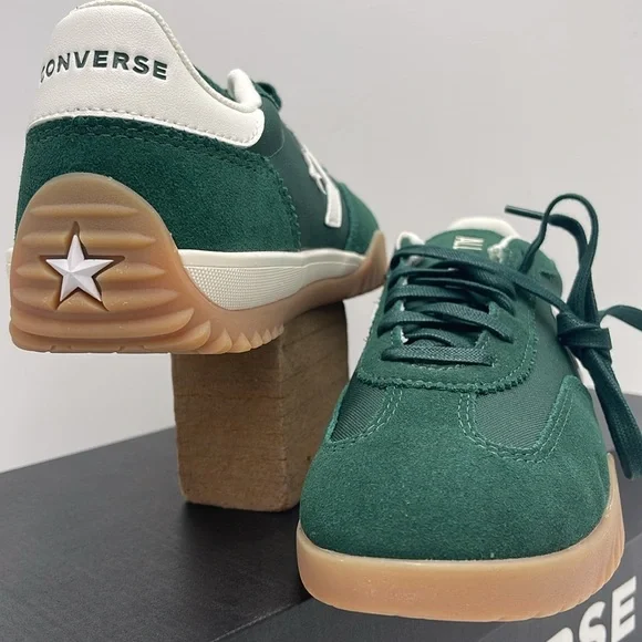 Converse Men’s RUN STAR TRAINER OX GREEN ENVY/EGRET/WHITE A13359C Sneakers - Picture 9 of 16
